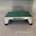 Skid Proof Foot Stool aus Edelstahl im Krankenhaus